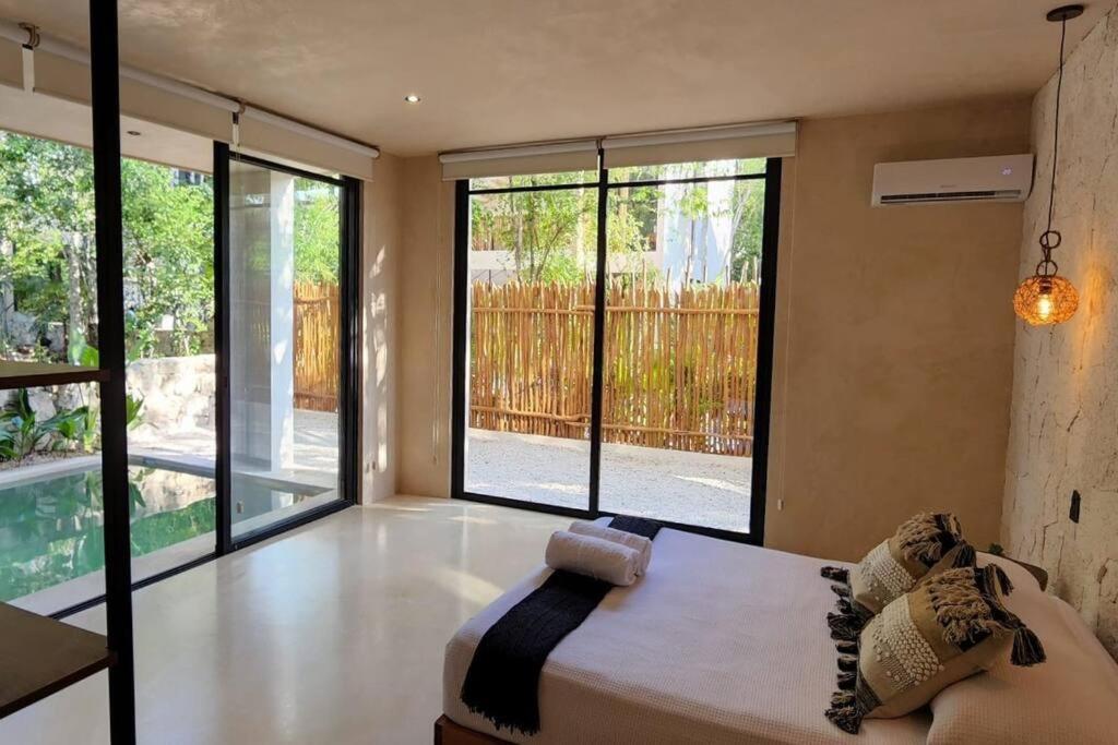 Apartment With Private Pool Tulum Chemuyil Kültér fotó