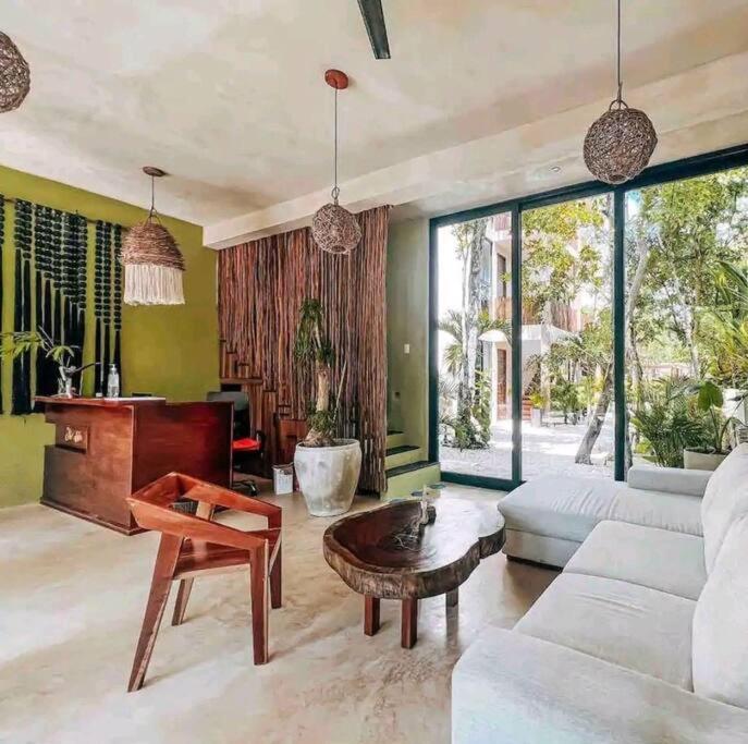 Apartment With Private Pool Tulum Chemuyil Kültér fotó