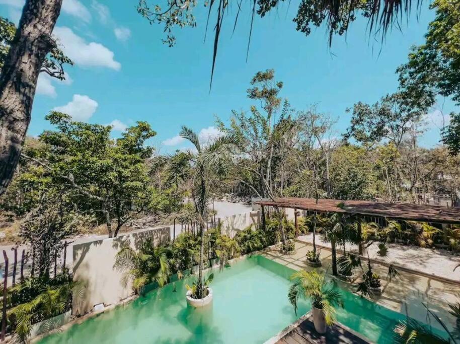 Apartment With Private Pool Tulum Chemuyil Kültér fotó
