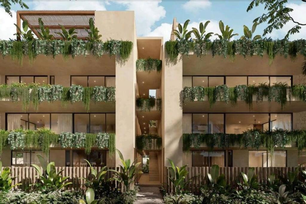 Apartment With Private Pool Tulum Chemuyil Kültér fotó