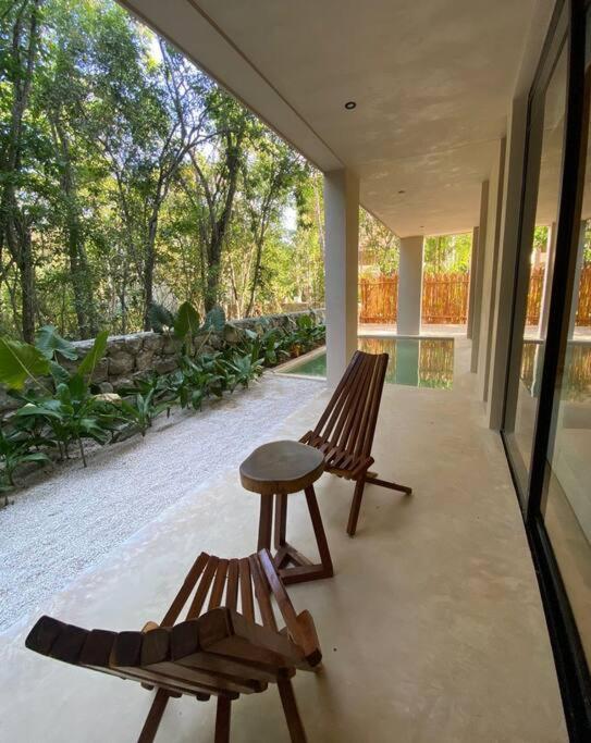 Apartment With Private Pool Tulum Chemuyil Kültér fotó